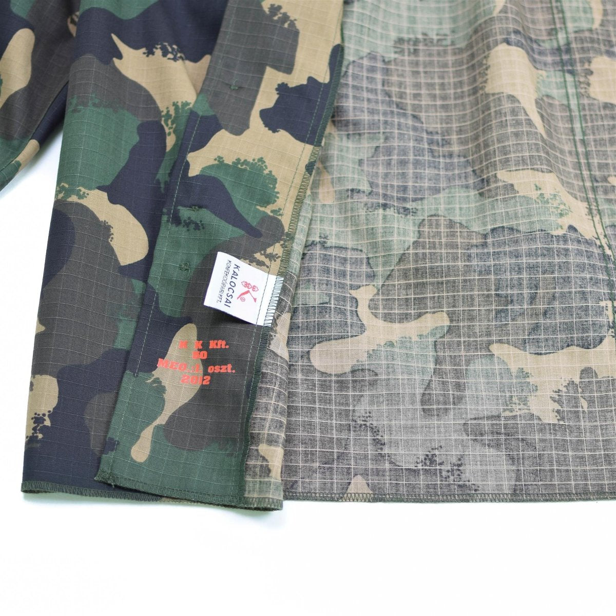 Genuine Hungarian army shirt m90 4 color camouflage long sleeve military NEW