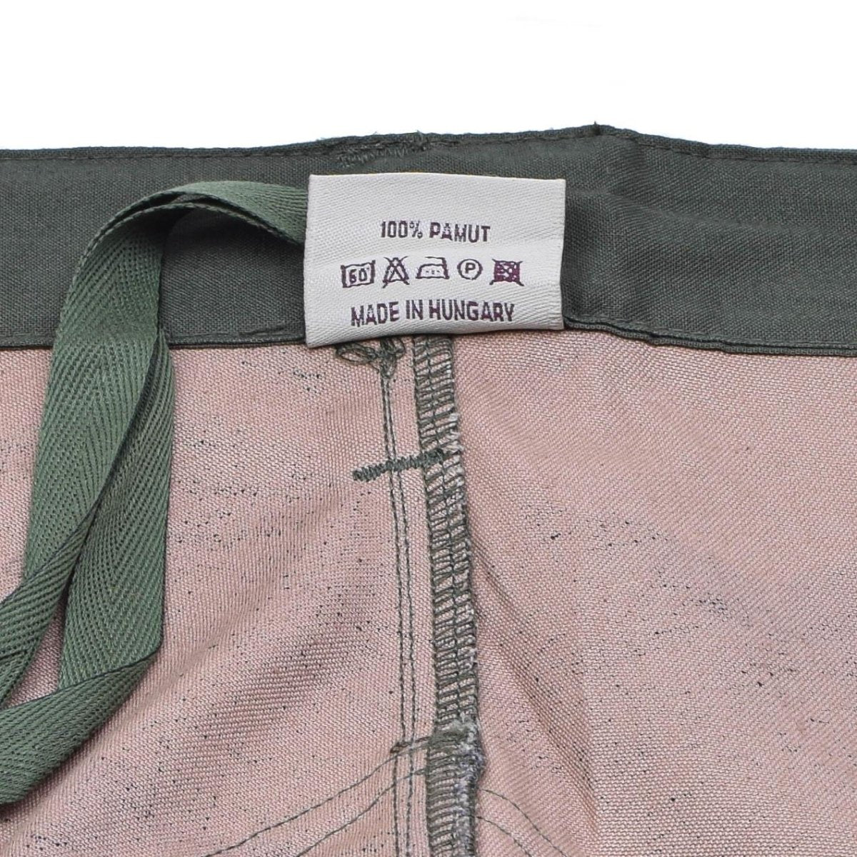 Genuine Hungarian Military field troops pants M1990 woodland camo reinforced NEW