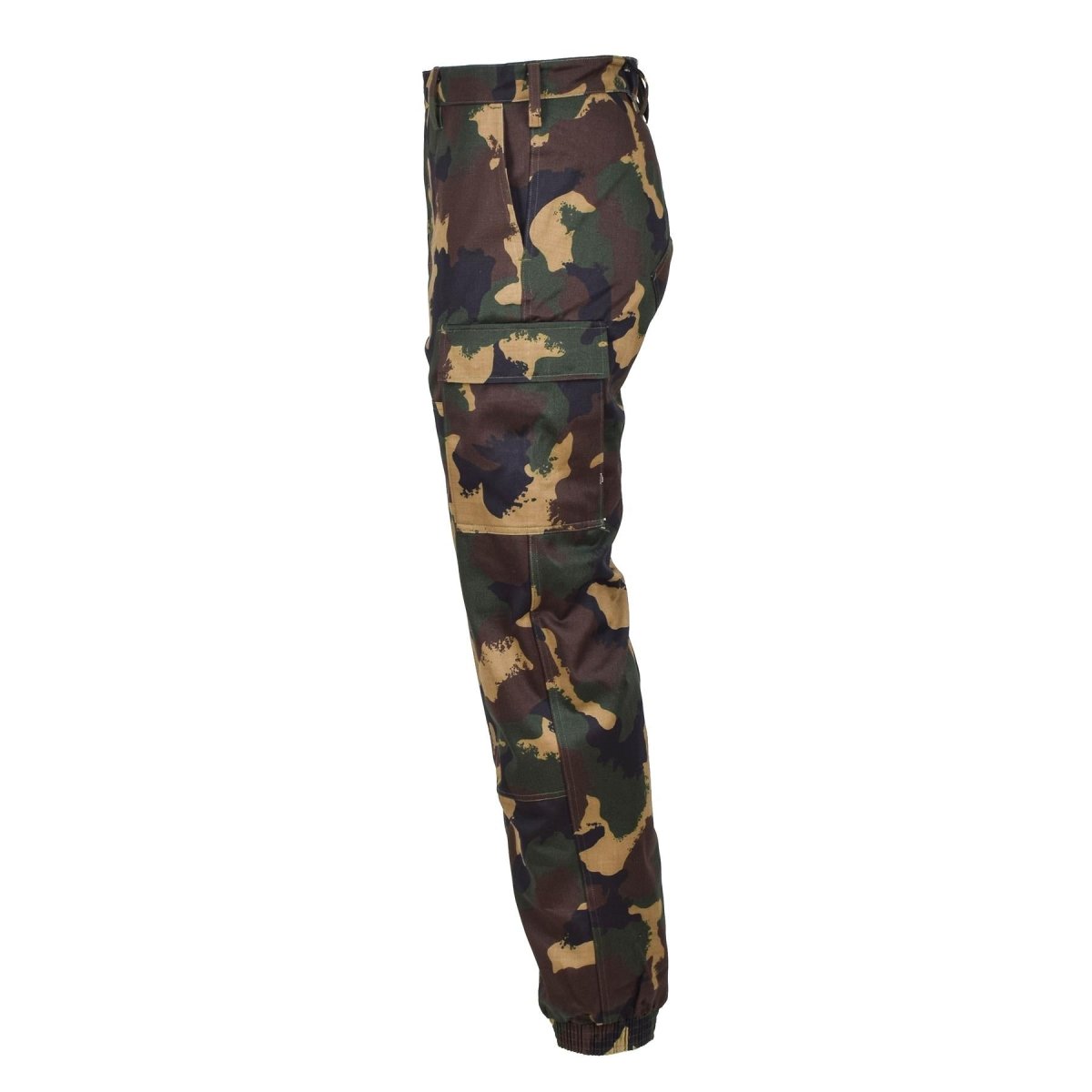 Genuine Hungarian Military field troops pants M1990 woodland camo reinforced NEW