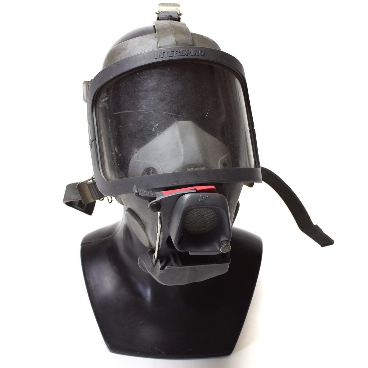 Genuine Interspiro brand Face mask firefighter SCBA breathing apparatus gas mask