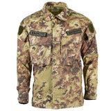 Genuine Italian army Rip Stop Vegetato camo ACU jacket combat field shirt Blouse
