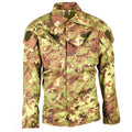 Genuine Italian army Rip Stop Vegetato camo ACU jacket combat field shirt NEW