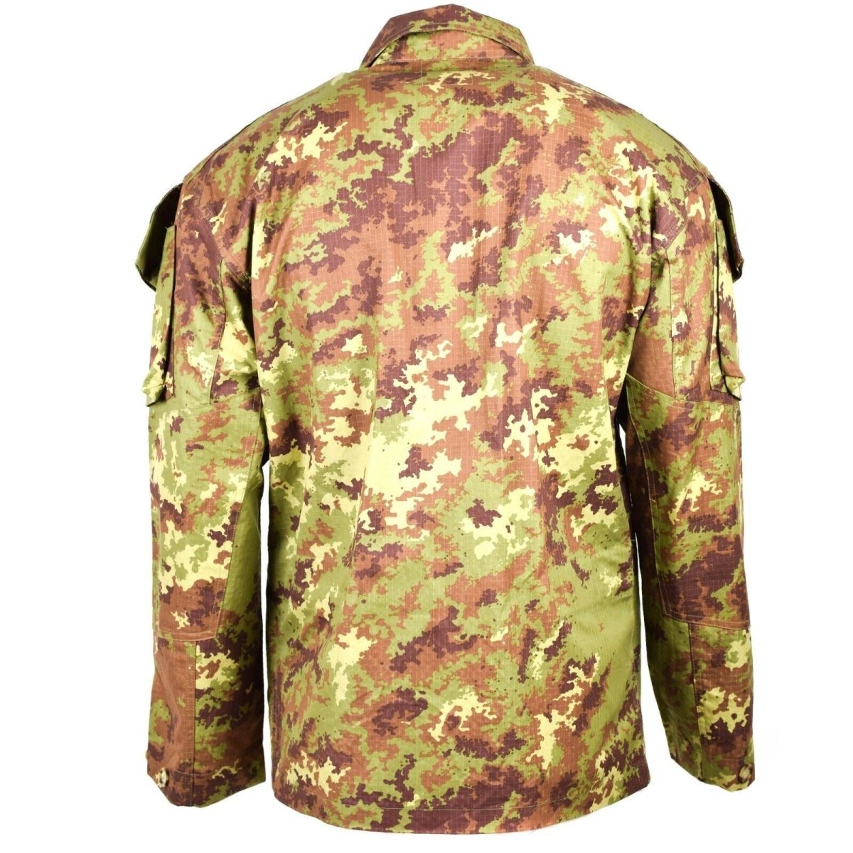 Genuine Italian army Rip Stop Vegetato camo ACU jacket combat field shirt NEW
