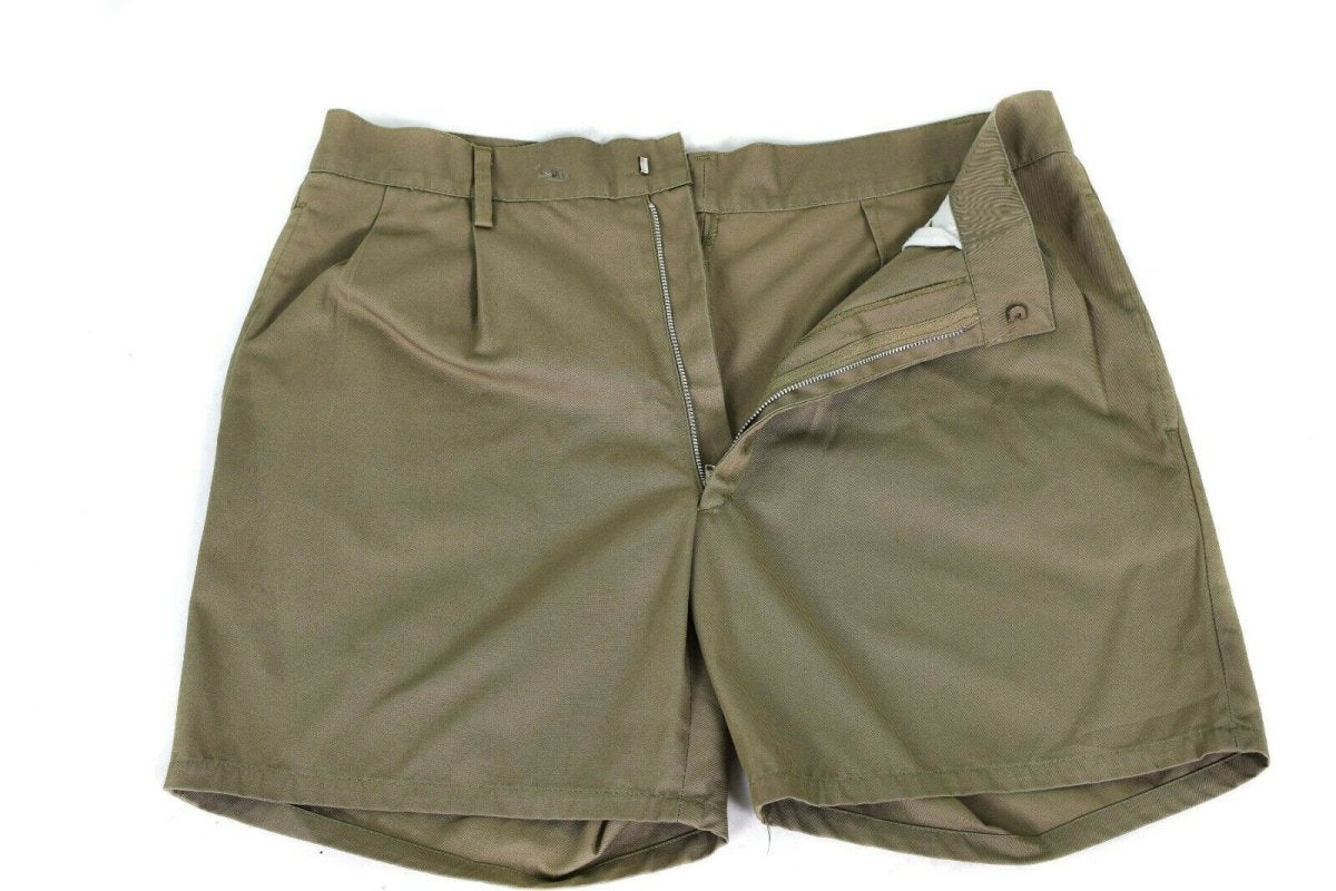Genuine Italian army shorts Khaki Chino Military combat field bermuda BDU