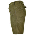 Genuine Italian army shorts Khaki Chino Military field bermuda vintage BDU