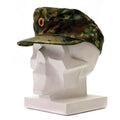 Genuine Original German army Flecktarn cap BW woodland camo military hat NEW