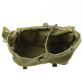 Genuine Romanian army bread bag military surplus Olive canvas haversack OD NEW