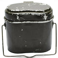 Genuine Romanian Army mess kit. Aluminium military bowler pot