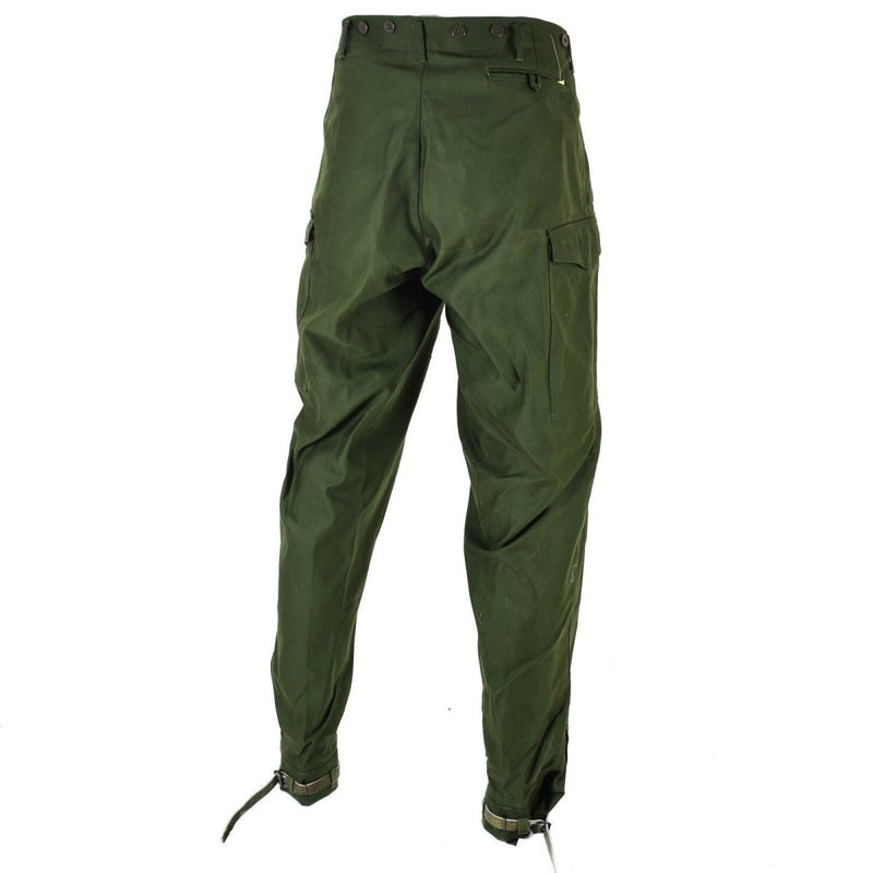 Genuine Swedish army pants M59 combat trousers military green - GoMilitar