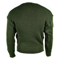 Genuine Swedish Military sweater Jumper green wool sweater full zip cardigan NEW
