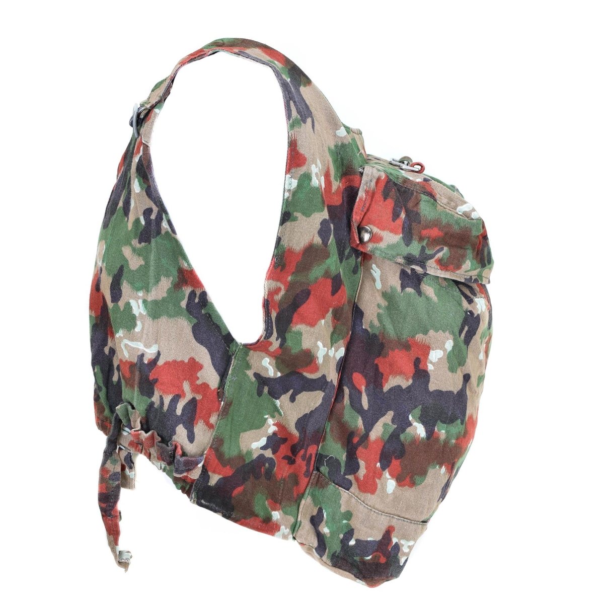 Genuine Swiss Army Combat TAZ 83 Camo Vest Backpack Daypack Military Switzerland