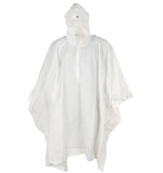 Genuine Swiss army white camouflage poncho hooded cape winter camo military NEW