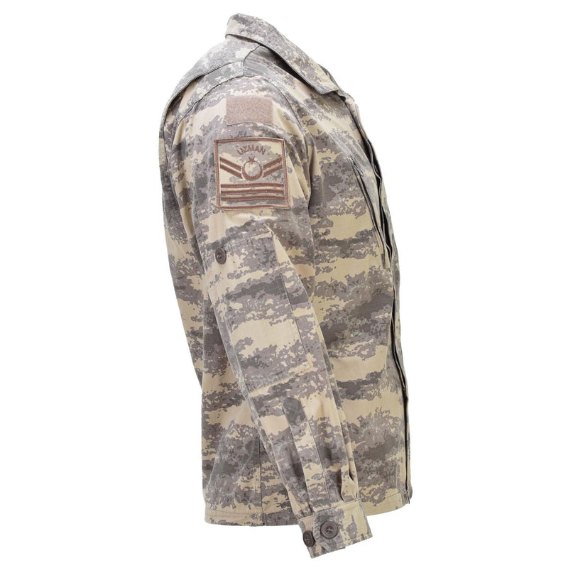 Genuine Turkish Original Uniform Jacket RipStop Reinforced Elbows M2021 Camo