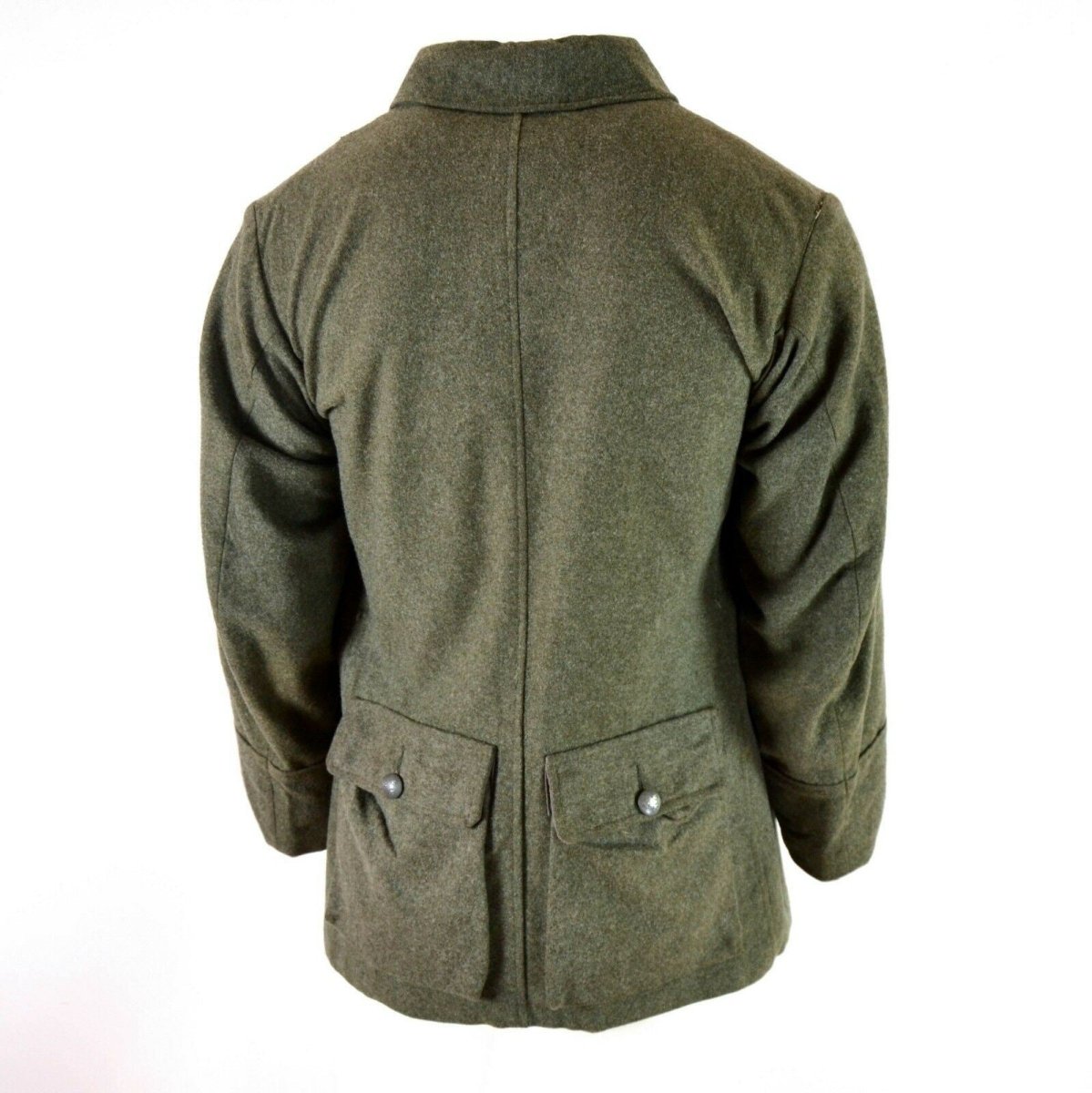 Genuine WWII vintage Swedish army wool uniform jacket M39 1940's military Grey
