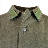 Genuine WWII vintage Swedish army wool uniform jacket M39 1940's military Grey