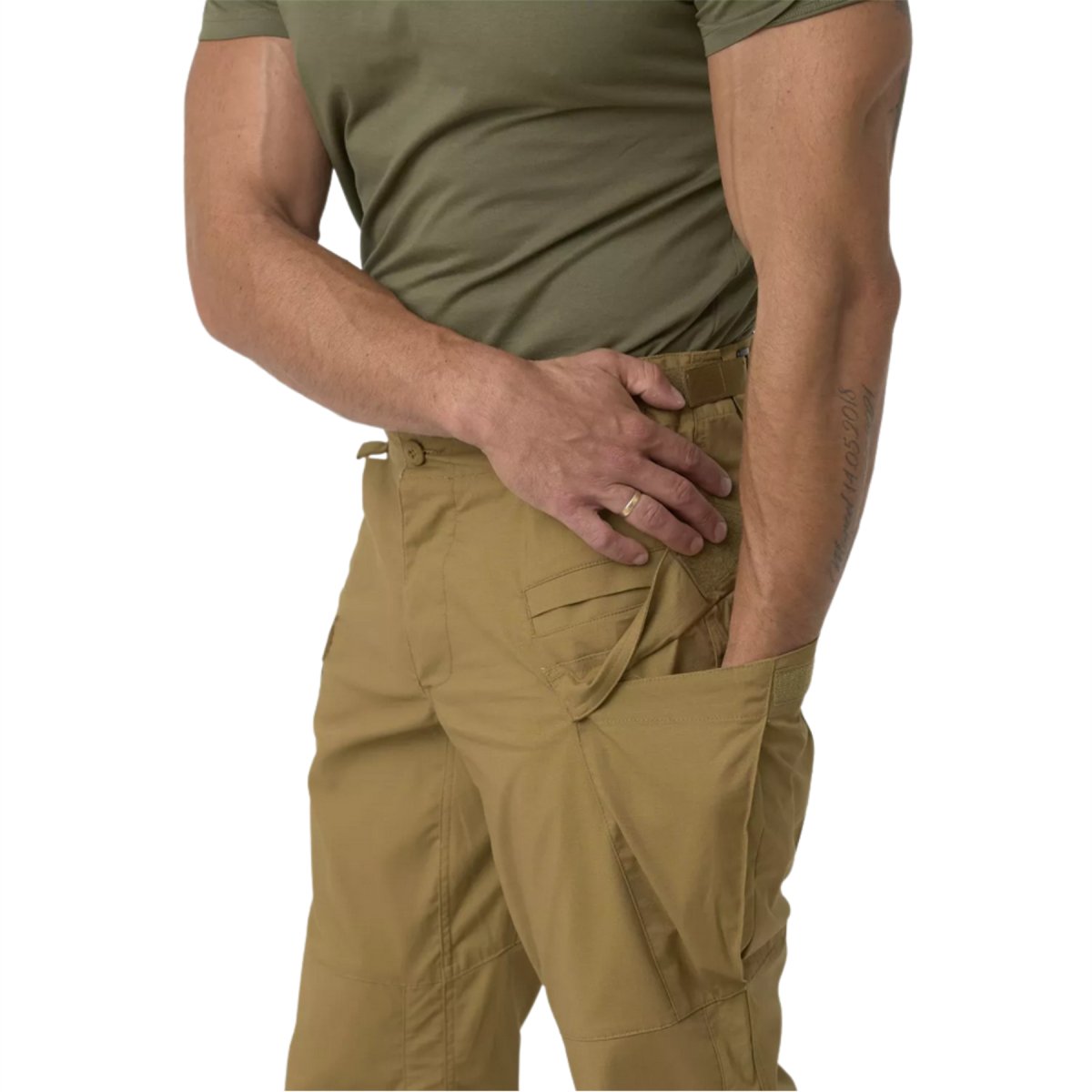 Helikon-Tex SFU Next Mk2 Tactical Pants Ripstop Multi Point Adjustment Woodland