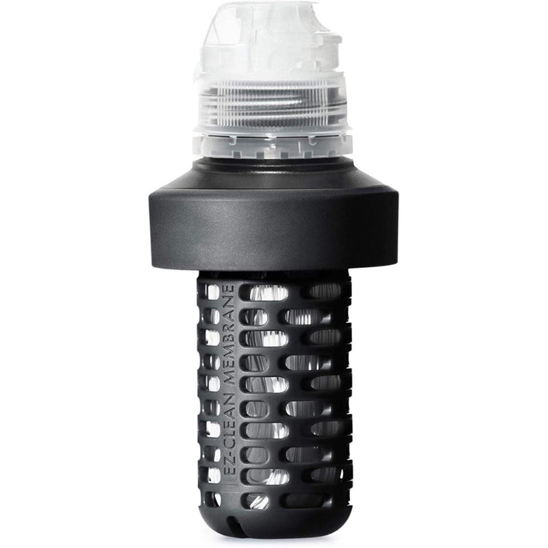 Katadyn BeFree Tactical 1.0L water filter bottle with EZ-Clean Membrane for outdoor filtration and hydration.