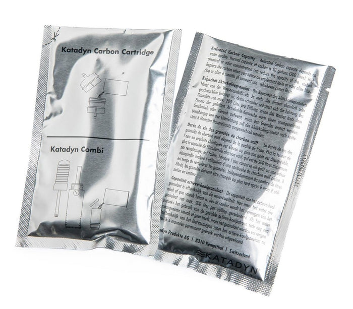 Katadyn Combi filter cartridges activated carbon filling replacement 2 packages - GoMilitar
