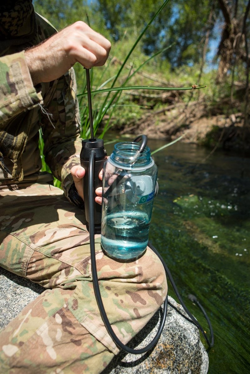 Katadyn Pocket Water Filter Tactical Camping Emergency Camp Purification Premium