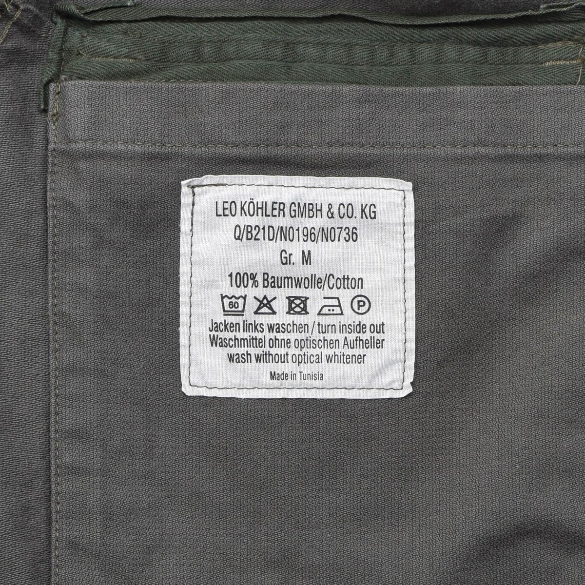 Leo Kohler military field jacket forces troops army field shirts outdoor olive