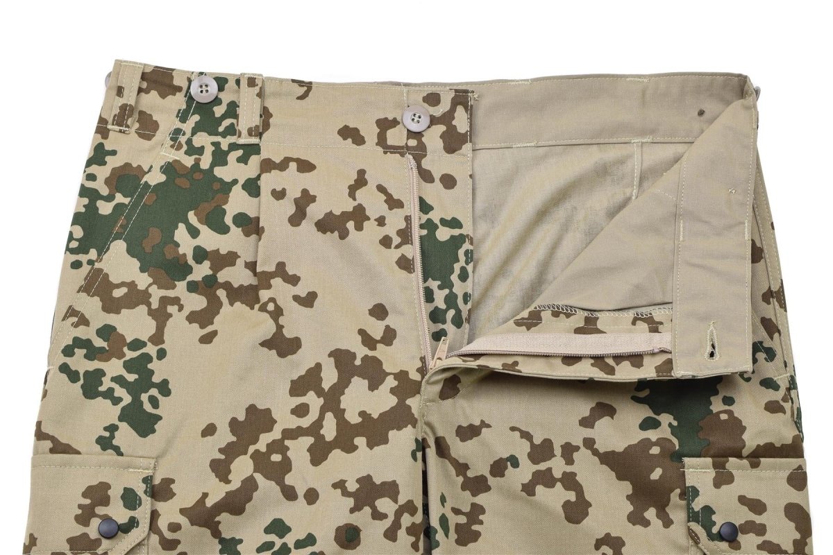 Leo Kohler military tactical field pants Tropentarn camo hiking cargo trousers