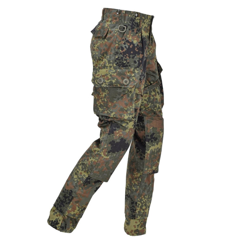 Leo Kohler sturdy combat pants ACU reinforced tactical cargo trousers flecktarn - GoMilitar