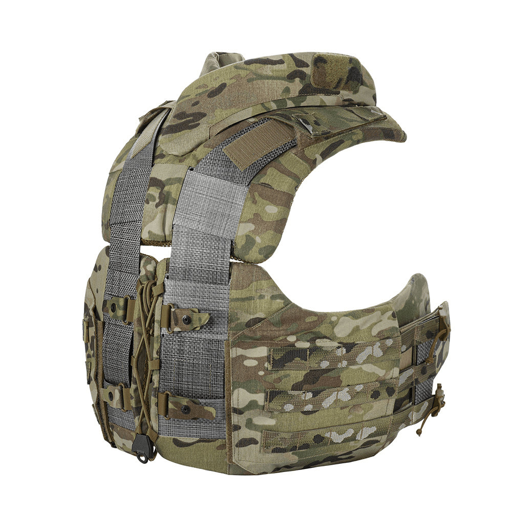 M-TAC Corset Elite Tactical Plate Carrier MOLLE Quick Release MTP Camo