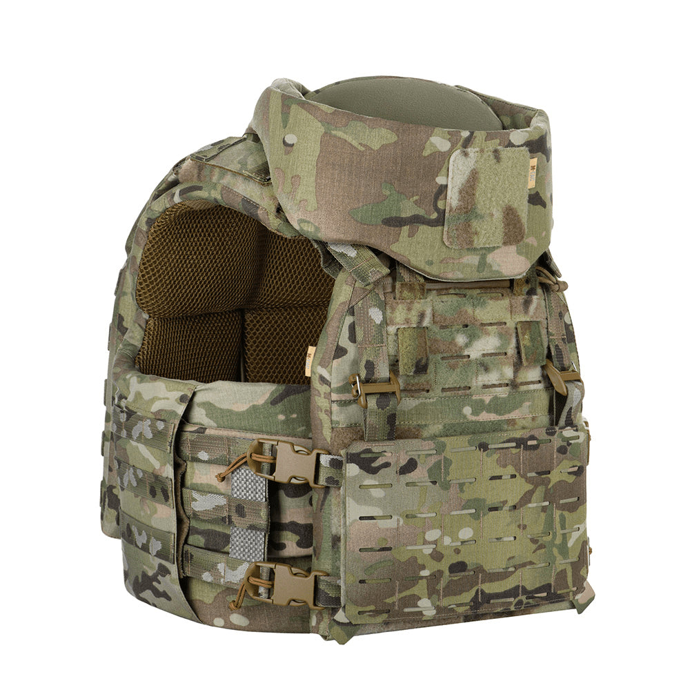 M-TAC Corset Elite Tactical Plate Carrier MOLLE Quick Release MTP Camo