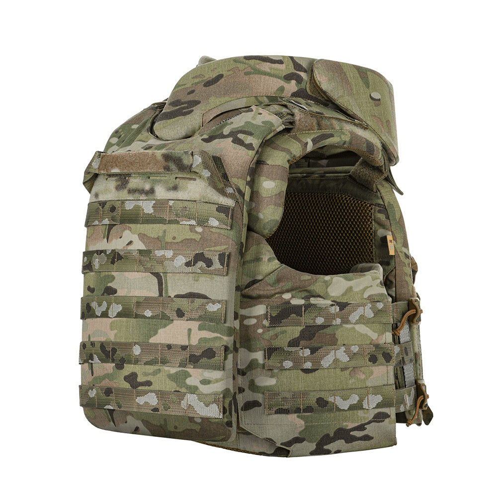 M-TAC Corset Elite Tactical Plate Carrier MOLLE Quick Release MTP Camo