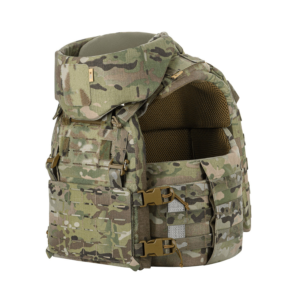 M-TAC Corset Elite Tactical Plate Carrier MOLLE Quick Release MTP Camo