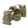 M-TAC Corset Elite Tactical Plate Carrier MOLLE Quick Release MTP Camo