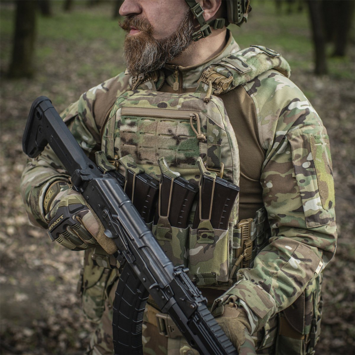 M-TAC Cuirass QRS FAST Tactical Plate Carier MOLLE Compatible MTP Camo