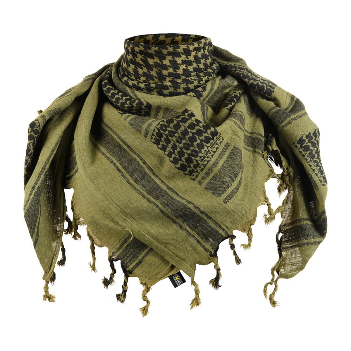 M-TAC Dense Shemagh Tactical Scarf Cotton Breathable Outdoor Protection Olive