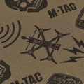 M-TAC Microfleece Neck Gaiter Drone Pattern Tactical Outdoor Scarf Tan