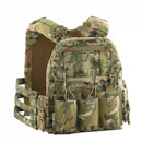 M - TAC Military Plate Carrier Vest tactical quick - release mag pouches Multicamo - GoMilitar