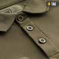 M-TAC Military style polo shirt breathable lightweight tactical underwear Olive