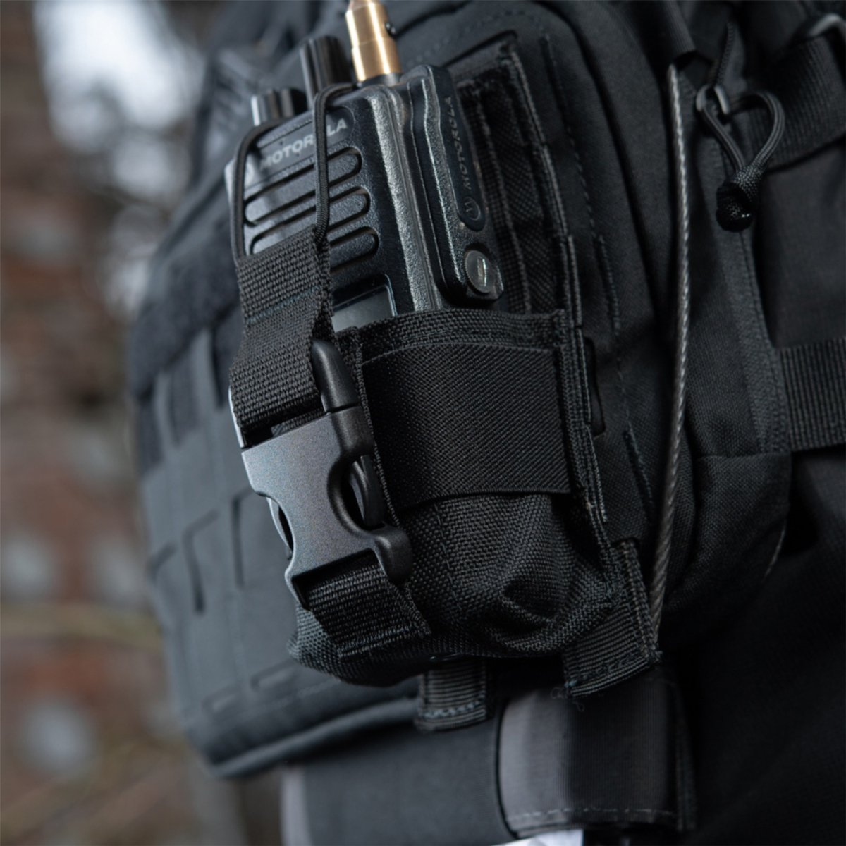 M-TAC Radio Pouch MOLLE Durable Cordurda Motorola 4400/4800 Olive Black