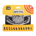 M-TAC Reaper Skull Neck Gaiter Lightweight Multifunctional Bandana Black