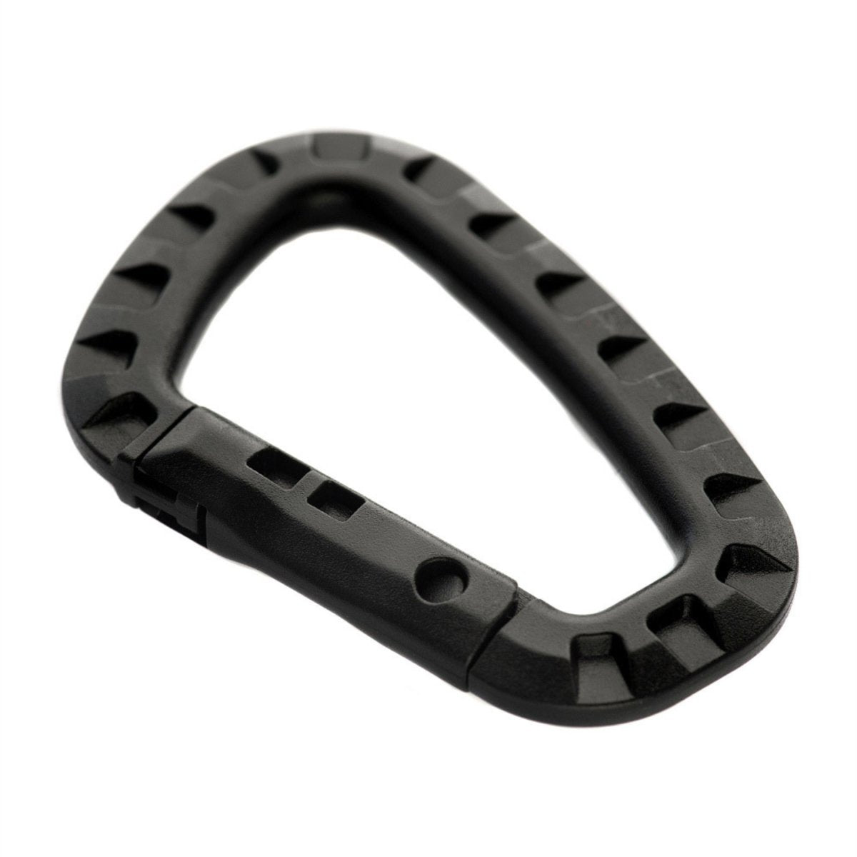 M-TAC Tactical Carabiner Lightweight Utility Gear Clip Hook ABS Plastic Black