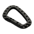 M-TAC Tactical Carabiner Lightweight Utility Gear Clip Hook ABS Plastic Black