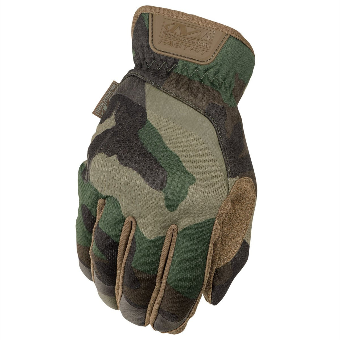 Mechanix Wear Fastfit Gen 2 Tactical Gloves Elasticated Cuffs Woodland Camo
