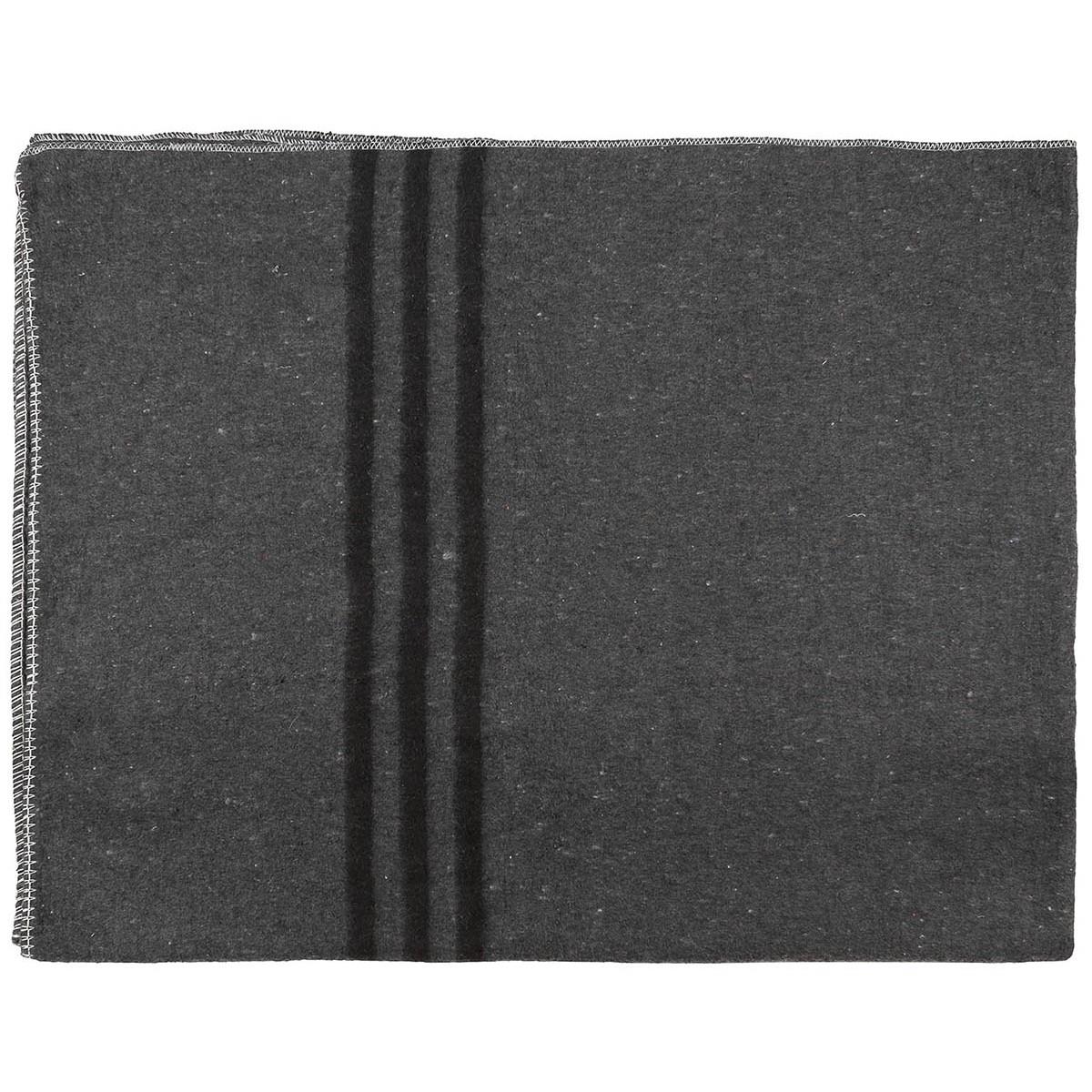 MFH Bivouac Blanket 200x150 cm Warm Camping Rescue Survival Blanket Anthracite