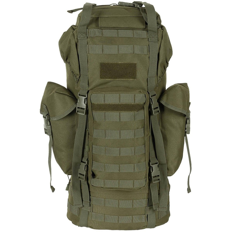 MFH Brand army BW combat tactical Molle 65L backpack aluminum rod field bag NEW - GoMilitar