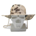 MFH Brand Military style panama hat tropical flecktarn bucket summer cap NEW