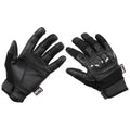 MFH Brand Military style tactical gloves black breathable free shooting fingers