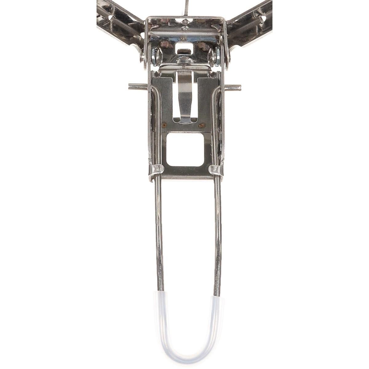 MFH campfire pot stand 3 legs lightweight adjustable outdoor cooking BBQ tripod