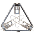 MFH campfire pot stand 3 legs lightweight adjustable outdoor cooking BBQ tripod
