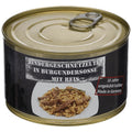 MFH Canned Ready Meal Chopped Beef with Rice 400 g Camping Outdoor Food