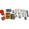 MFH Extreme 34 Part Survival Kit Camping Waterproof Box Orange Transparent