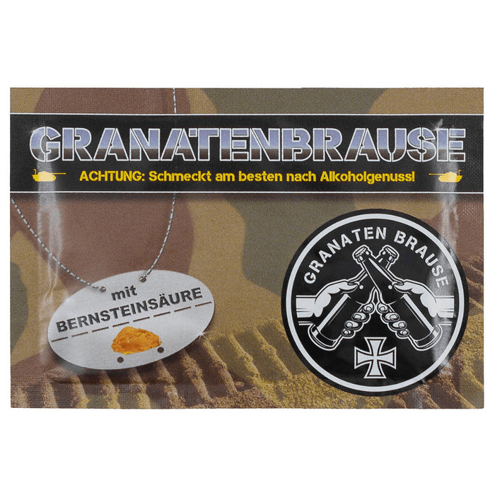 MFH Granatenbrause Instant Drink Powder Lemon Lime Mineral Outdoor 10g - GoMilitar